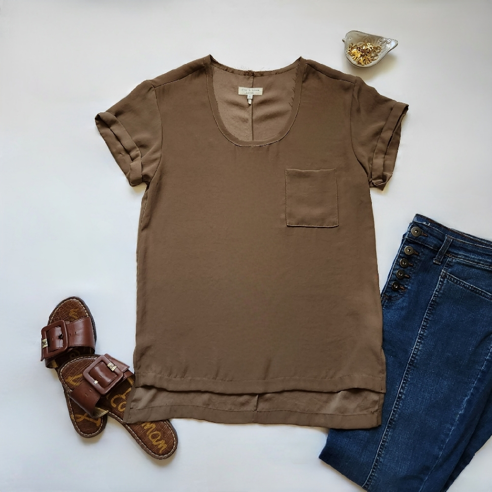 Rag & Bone T-Shirt, Small, Brown